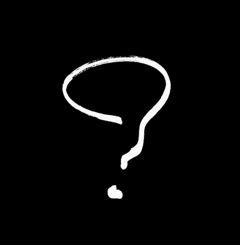 Ziggly Question Mark